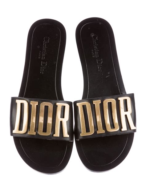 Women's CHRISTIAN DIOR Slide Sandals 